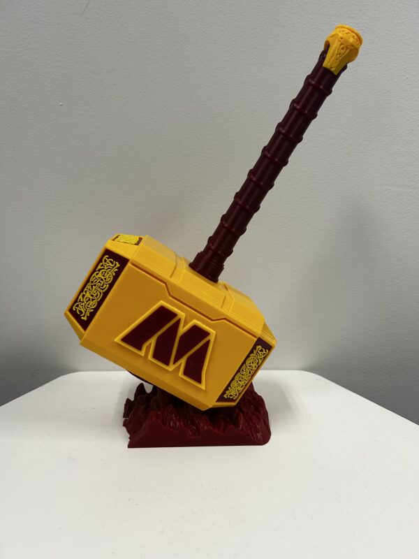 Washington Commanders Team Thor Hammer