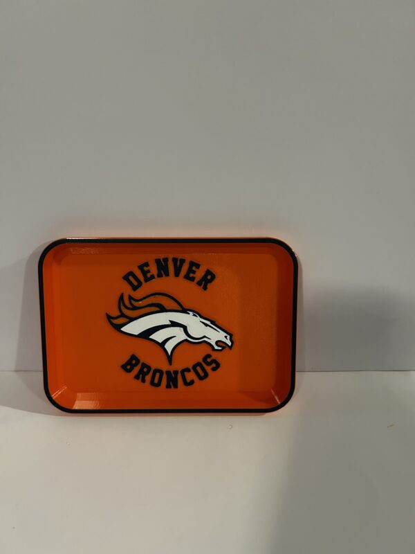 Denver Broncos Rolling Tray