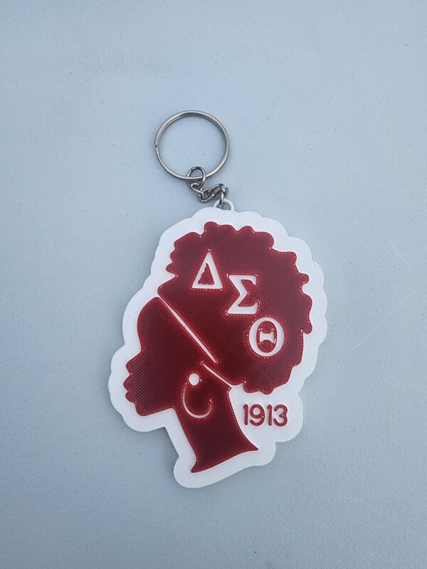 Delta Sigma Theta Keychain1