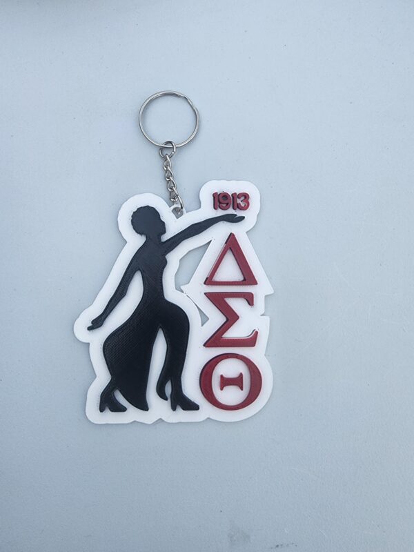 Delta Sigma Theta Keychain2