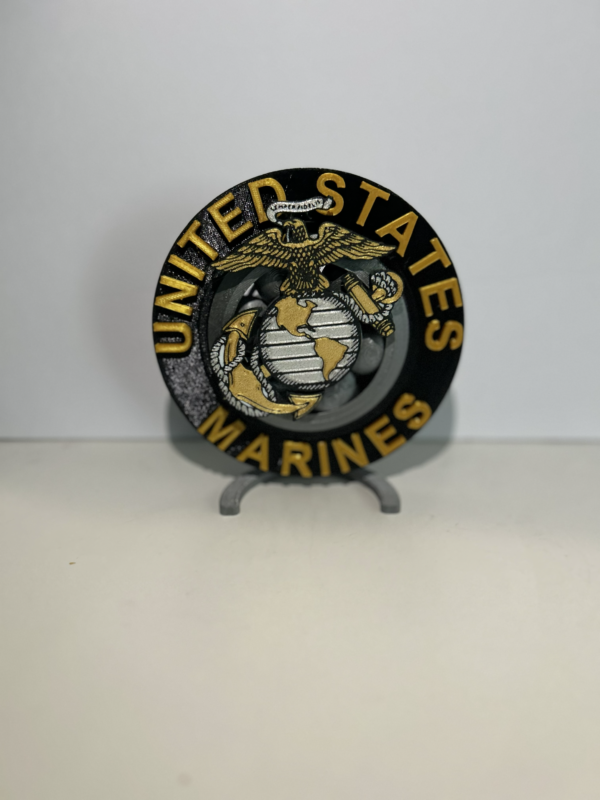 United States Marines Desk Top Stand